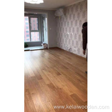 grey oak solid wooden parquet hardwood flooring